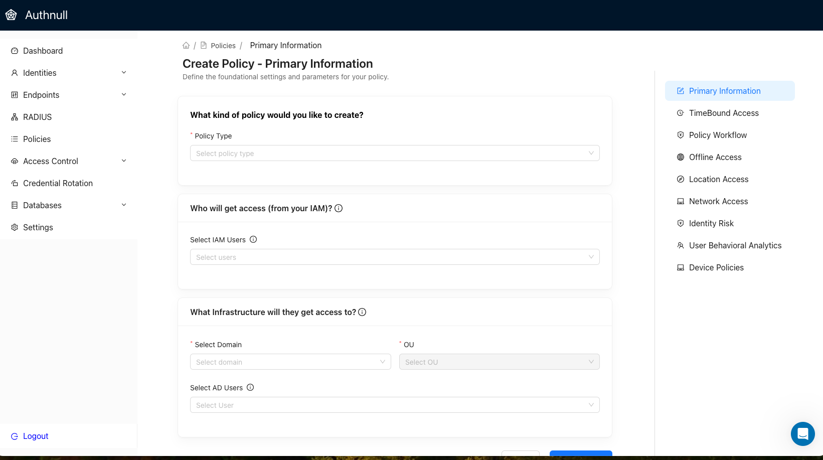 Conditional access